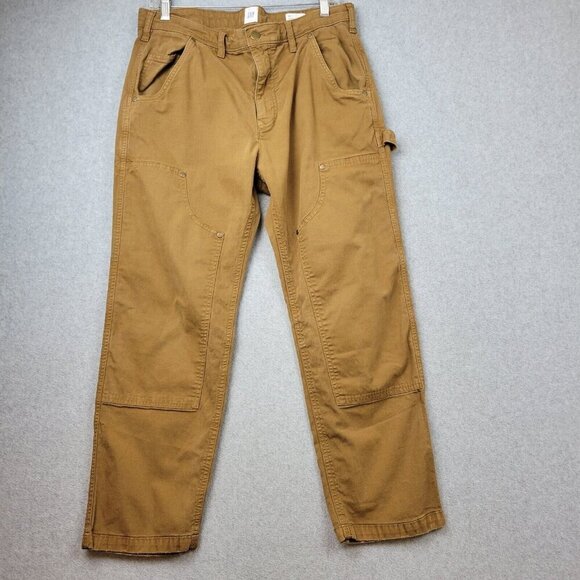 Vintage GAP Carpenter Pants Mens 32 X 25 Double Knee Carpenter Miner Y2K Unisex